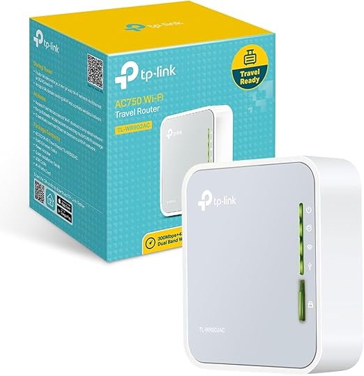 TP-Link TL-WR902AC AC750 Travel Router